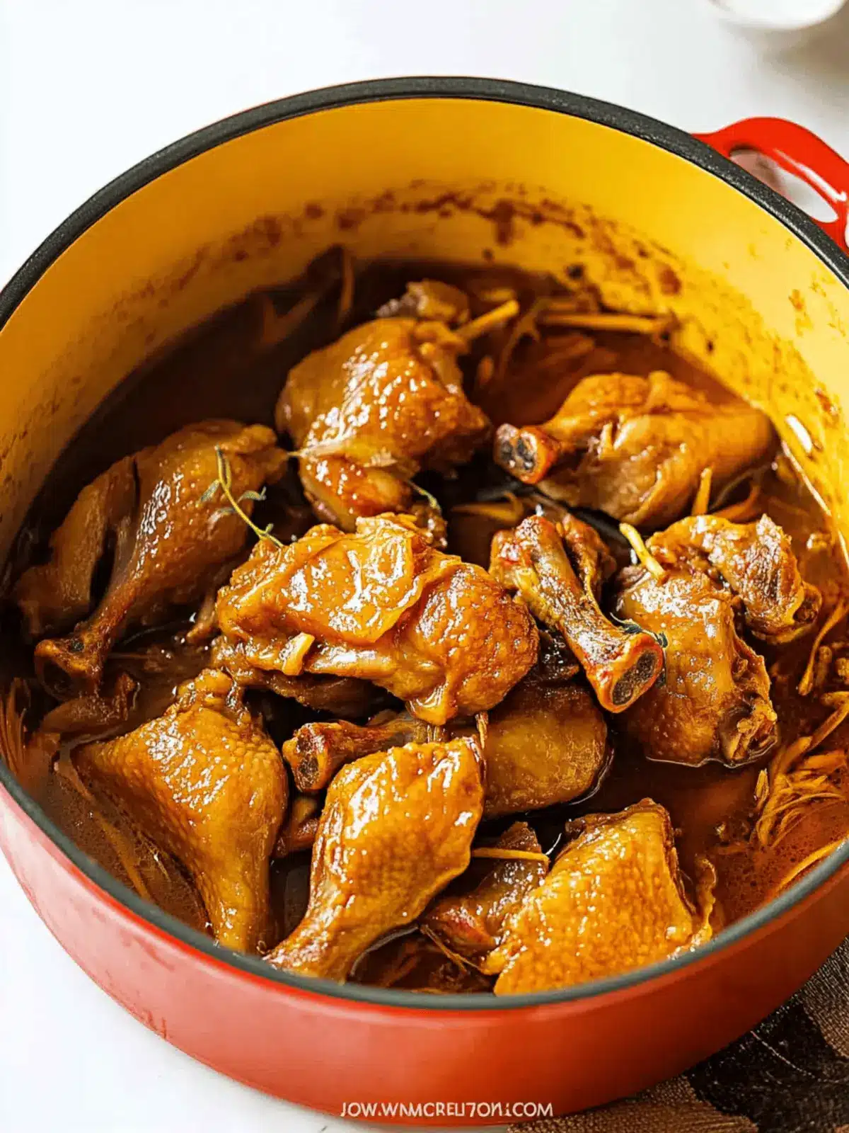 Vietnamese Ginger Braised Duck