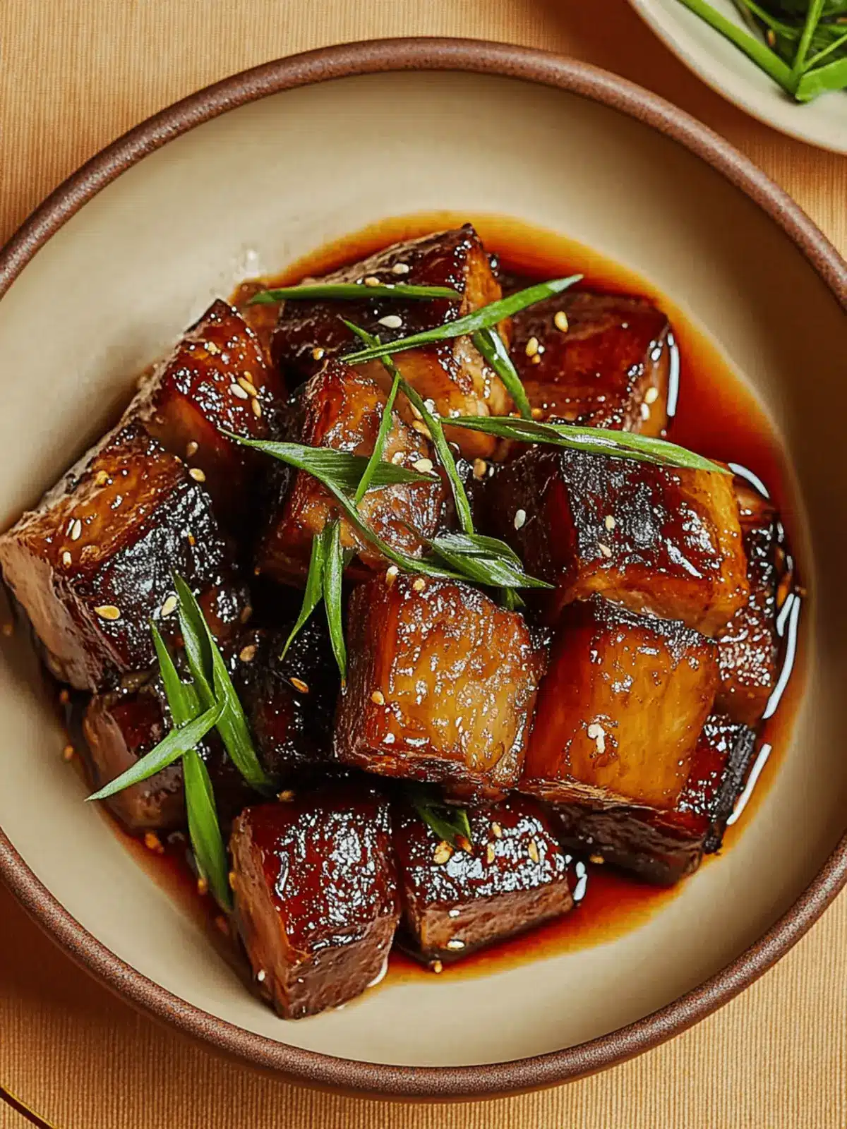 Sake-and-Soy-Braised Pork Belly