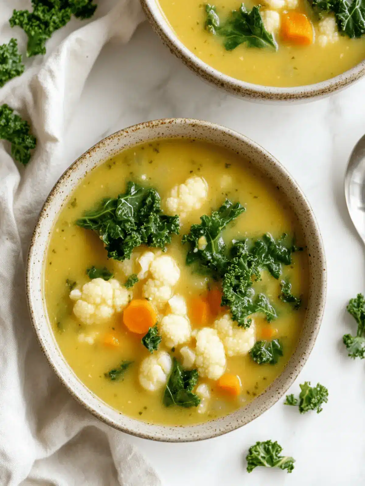 Creamy Kale and Cauliflower Soup for Cozy Nights 4 Kale and Cauliflower Soup