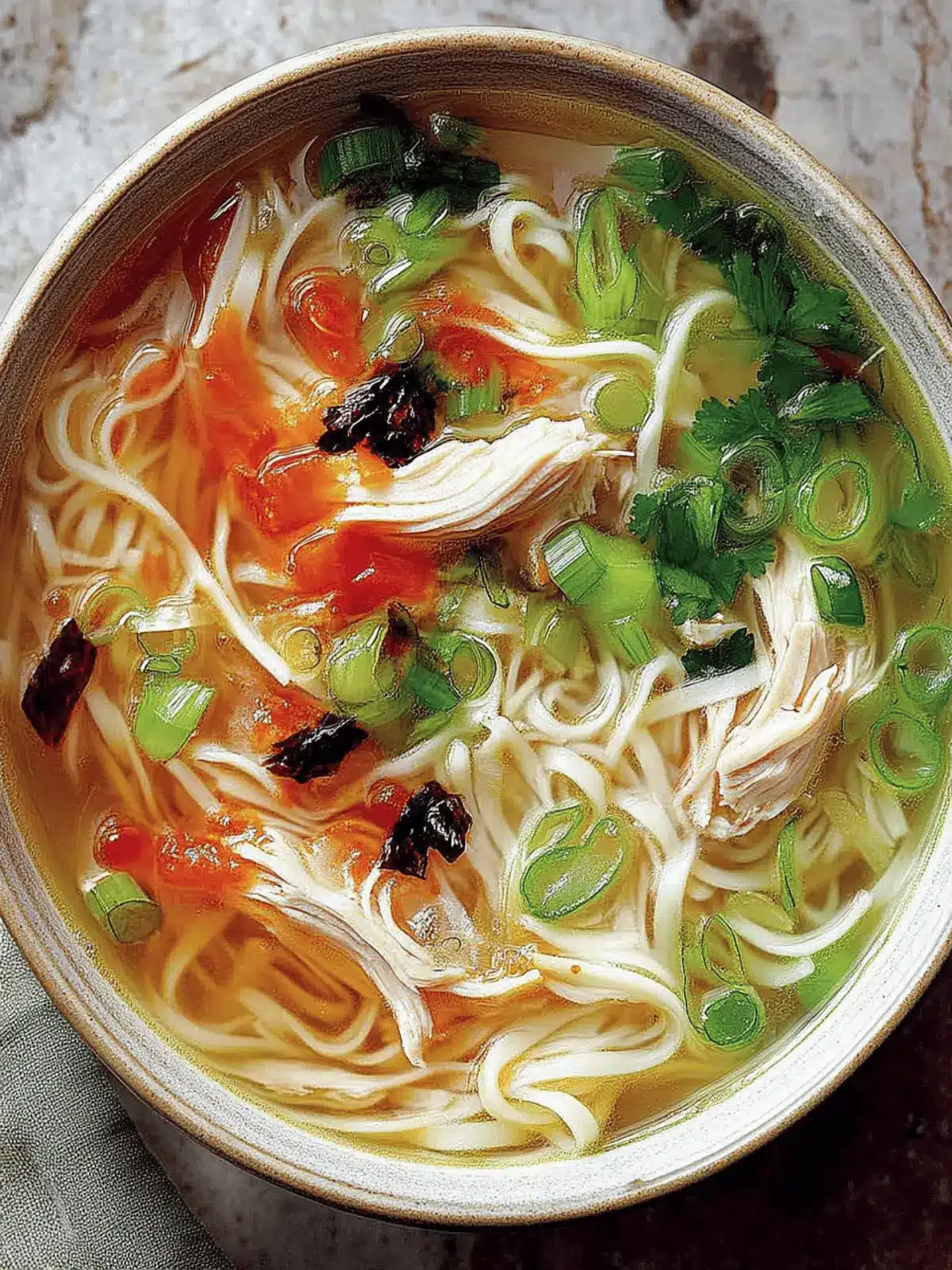 Ginger Garlic Chicken Noodle Soup That Warms Your Soul 2 Ginger Garlic Chicken Noodle Soup
