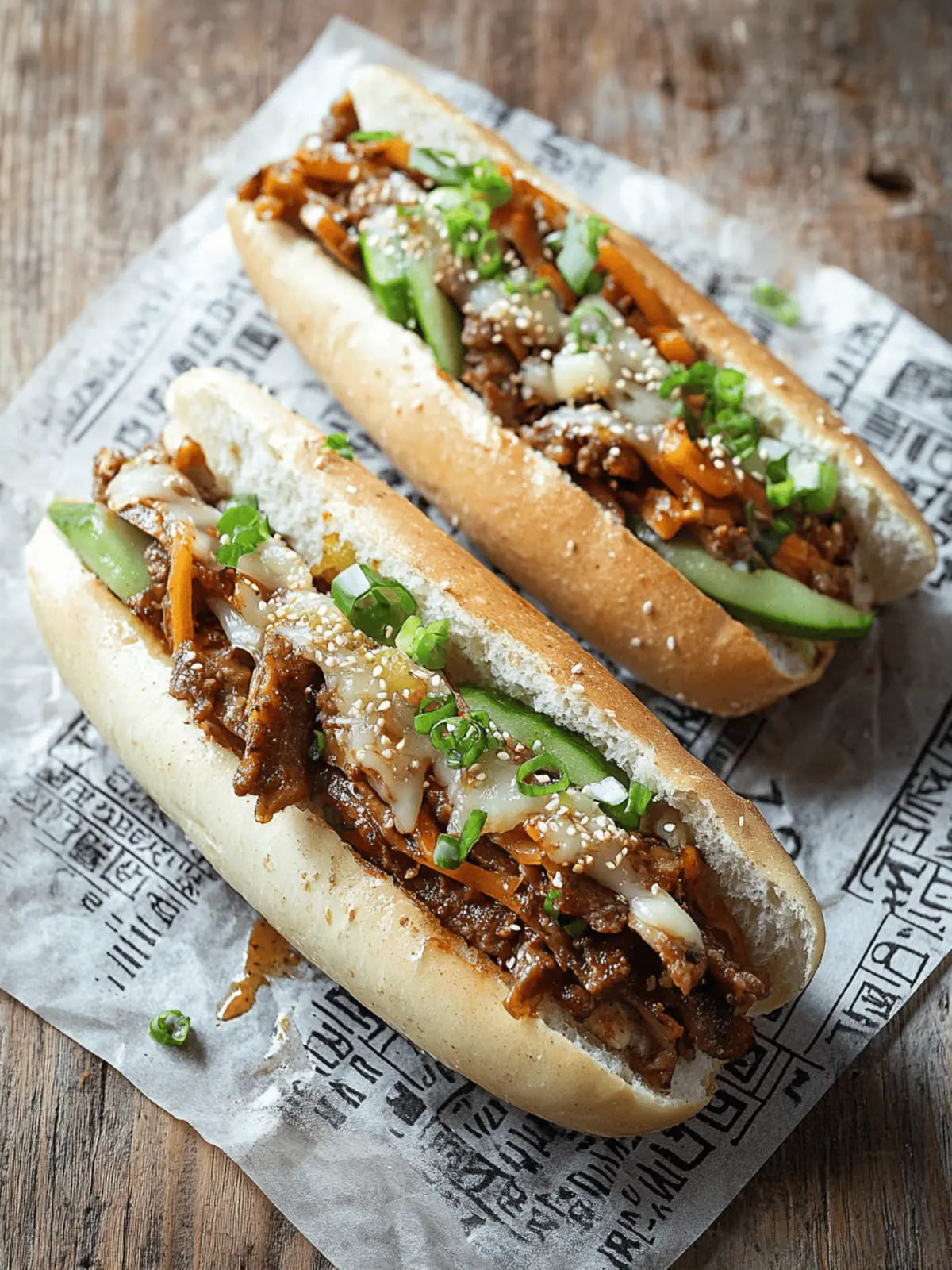 Philly Style Bulgogi Cheesesteak