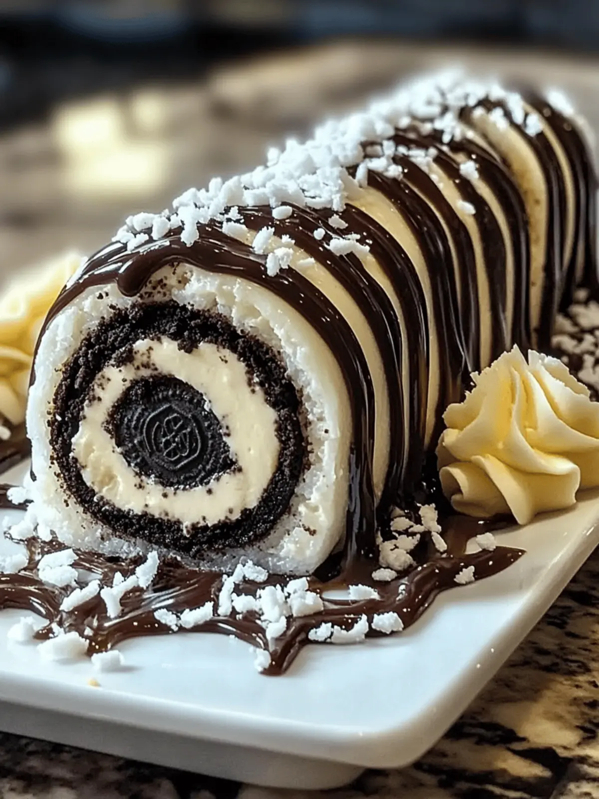 Delicious No-Bake Oreo Cheesecake Sushi Rolls in 15 Minutes 5 No-Bake Oreo Cheesecake Sushi Rolls