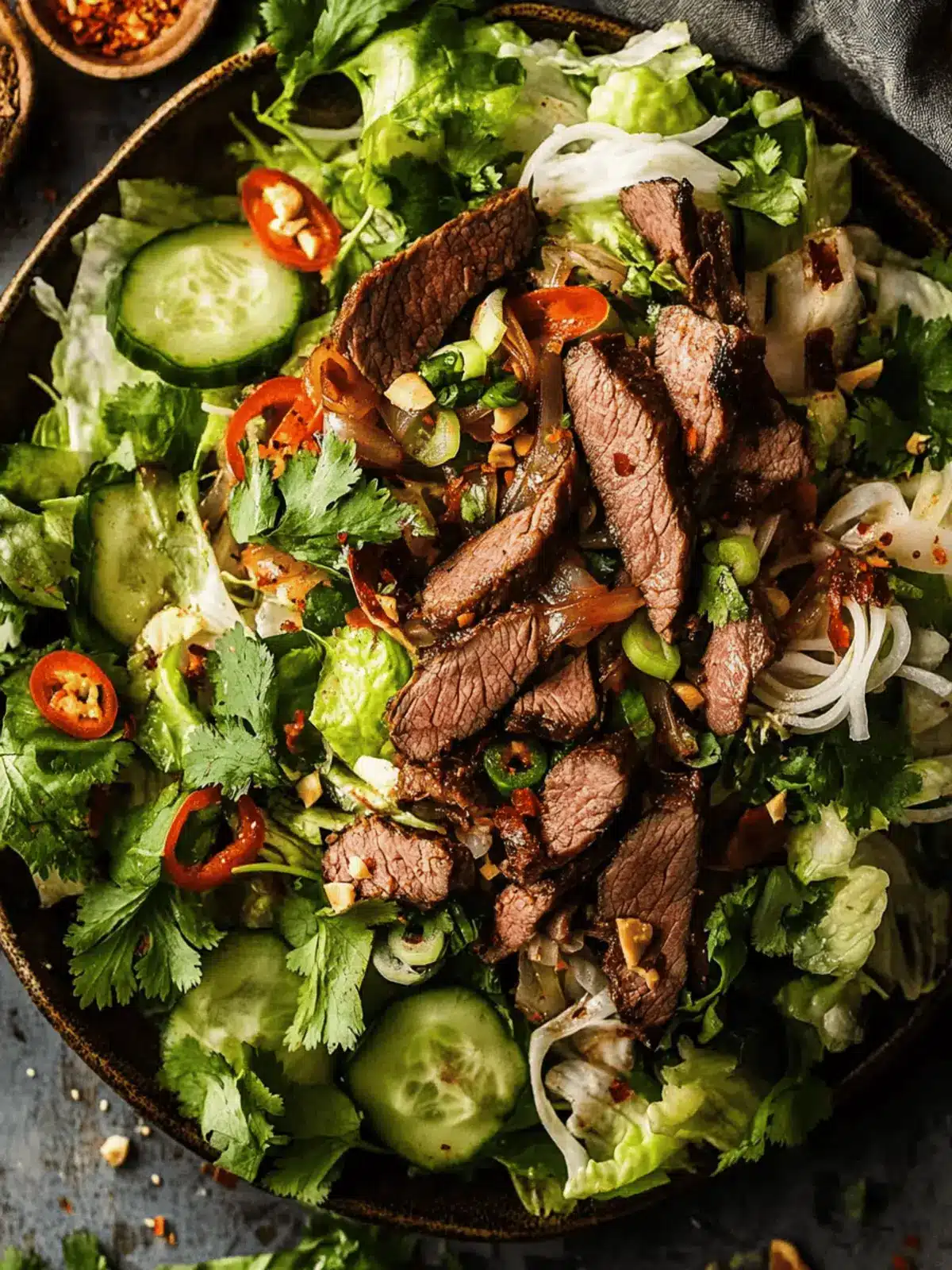 Spicy Thai Beef Salad