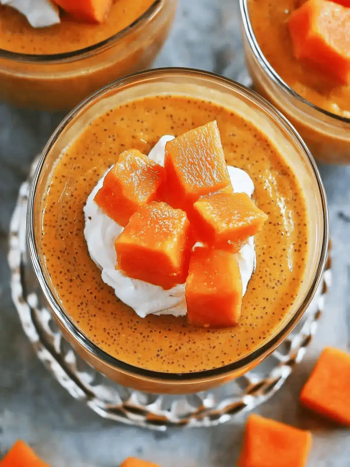 Papaya Chia Pudding