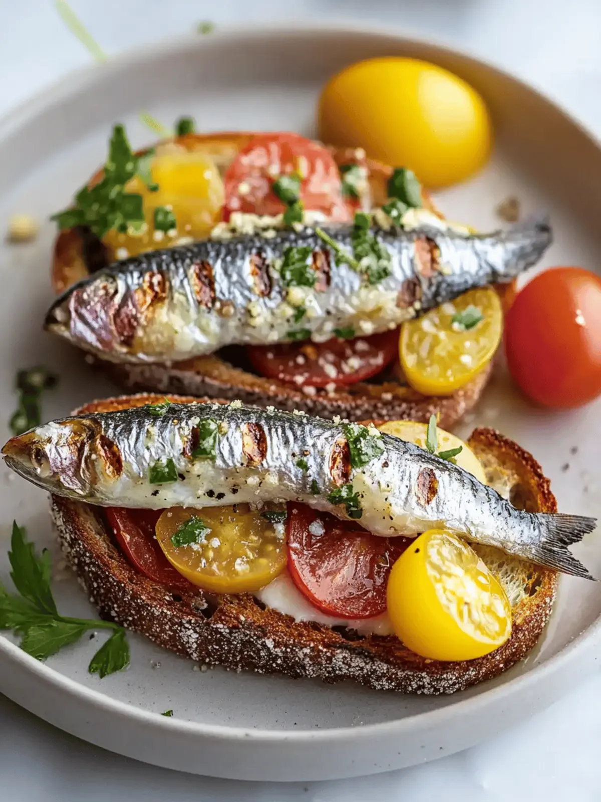 Sardine on Toast