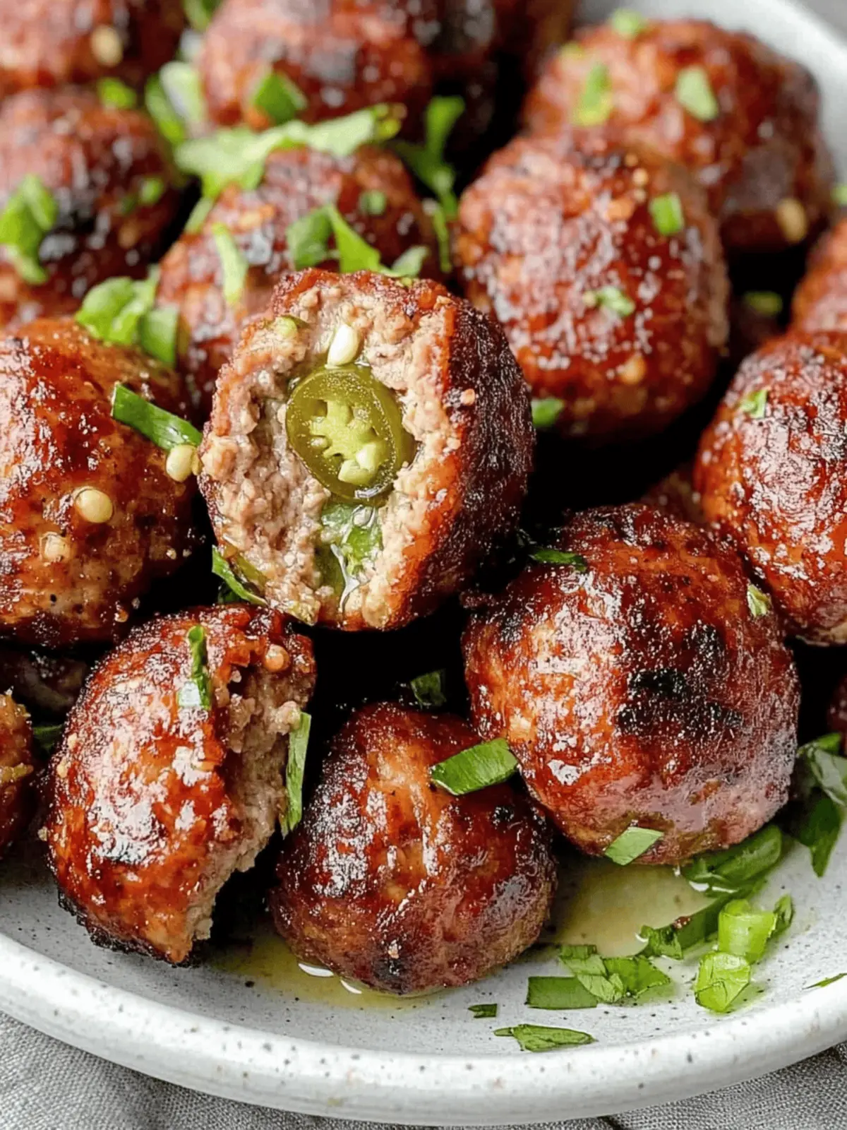 Jalapeno Popper Smoked Meatballs: Flavor Explosion Awaits 4 Jalapeno Popper Smoked Meatballs