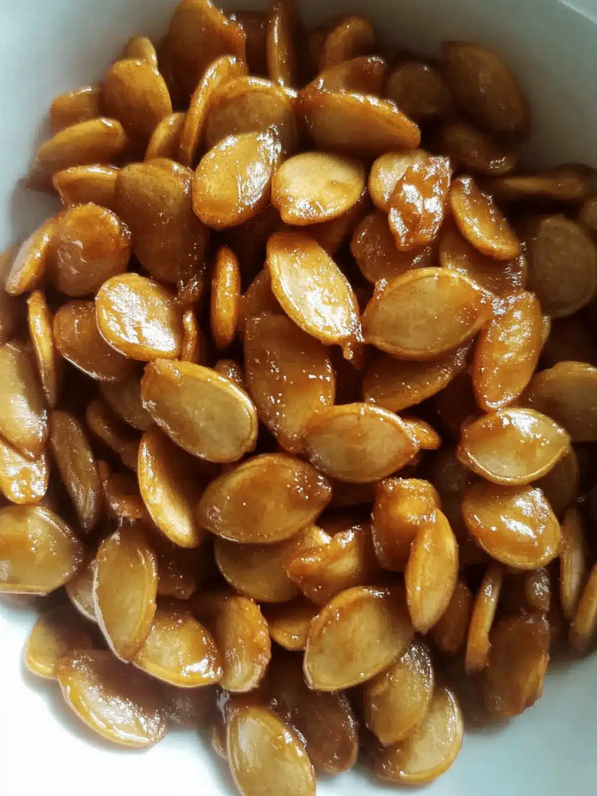 Sweet and Crunchy Candied Salted Caramel Pumpkin Seeds Recipe 2 Candied Salted Caramel Pumpkin Seeds