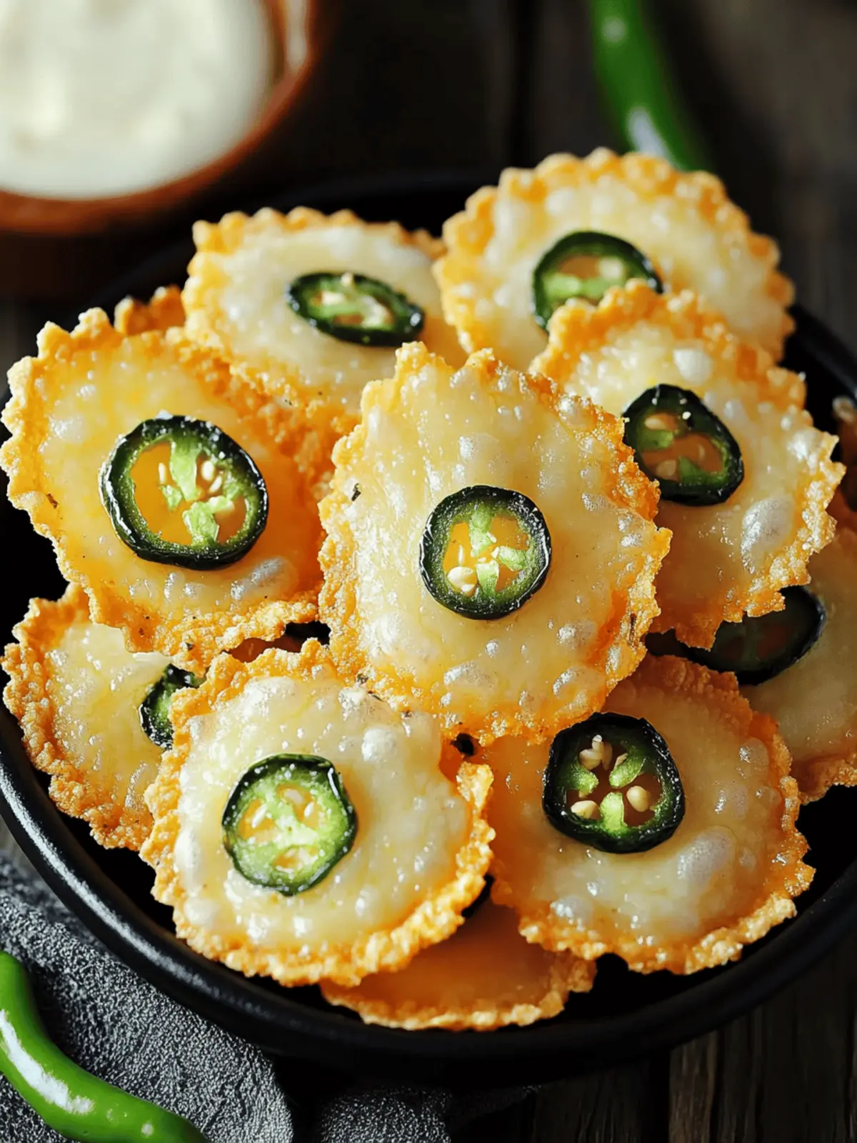 Jalapeño Cheese Crisps: Quick, Bold Flavors in Every Bite 3 Jalapeño Cheese Crisps