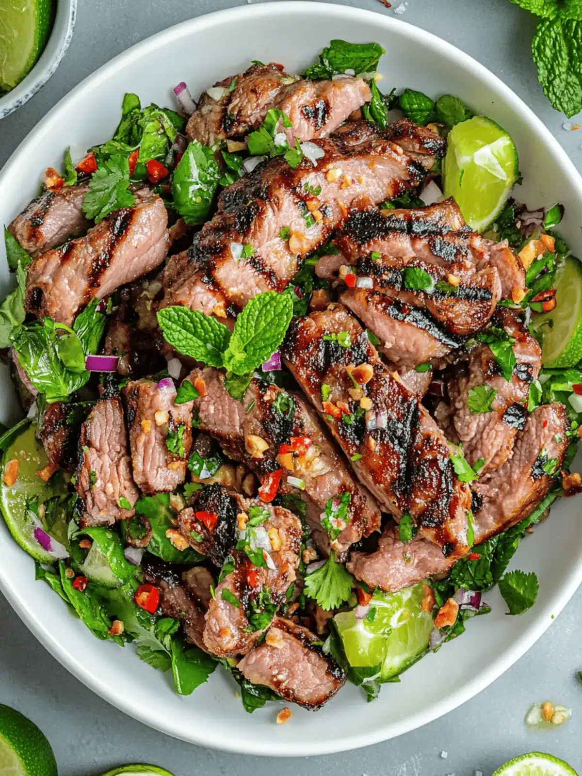 Grilled Thai Pork Salad
