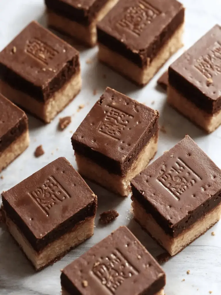 No-Bake Bourbon Biscuit Slice