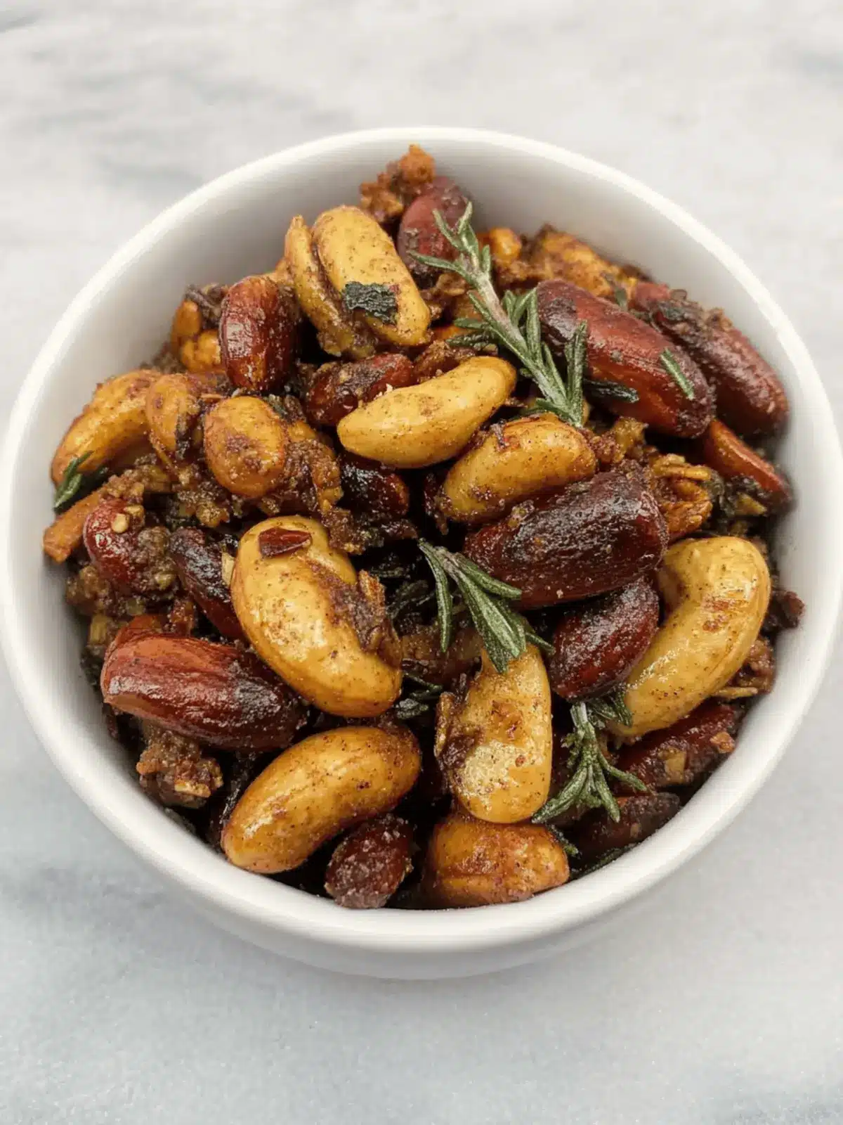 Rosemary Spiced Nuts