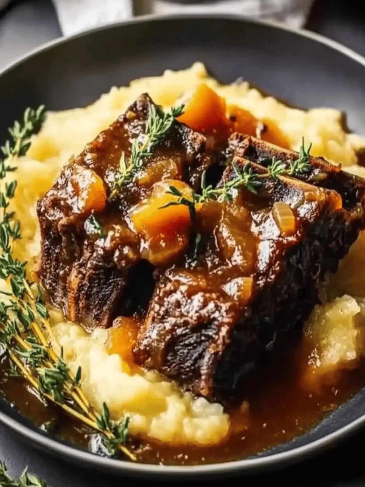 Apple Cider Braised Short Ribs
