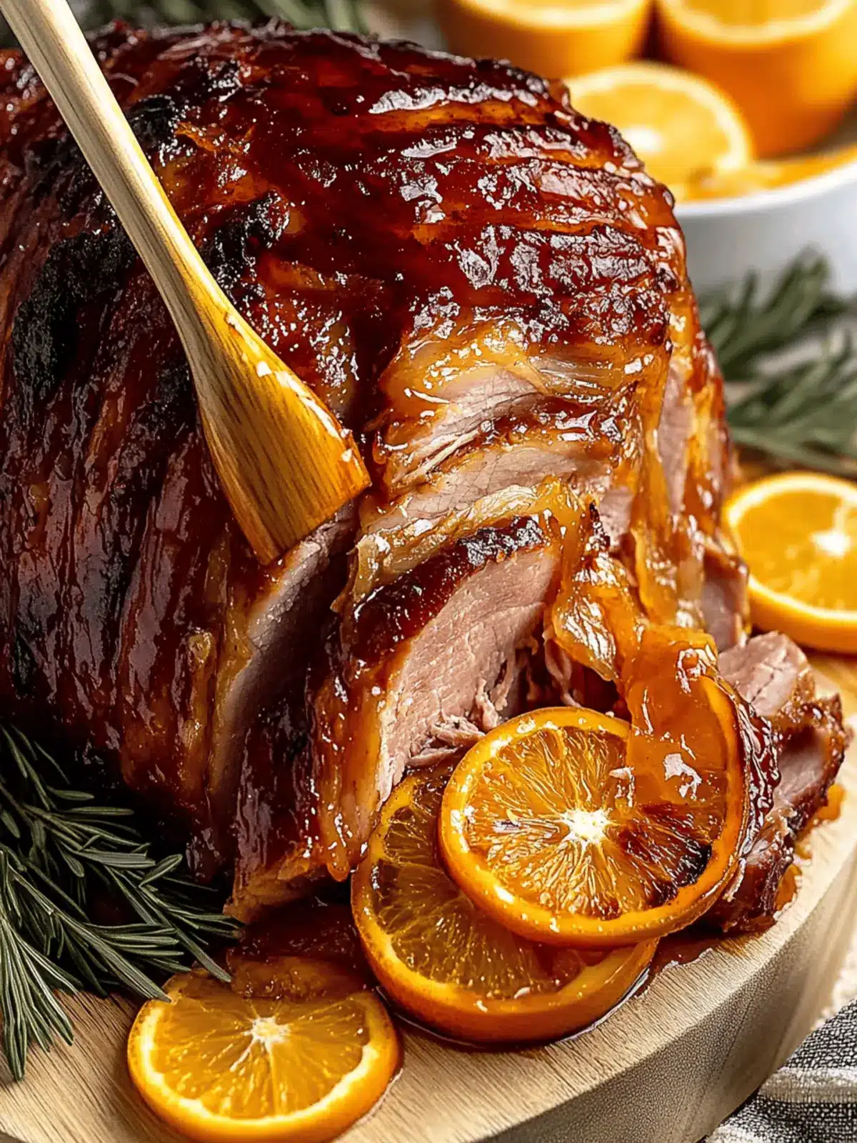 Irresistible Orange-Brown Sugar Ham Glaze for Your Holidays 5 Orange-Brown Sugar Ham Glaze