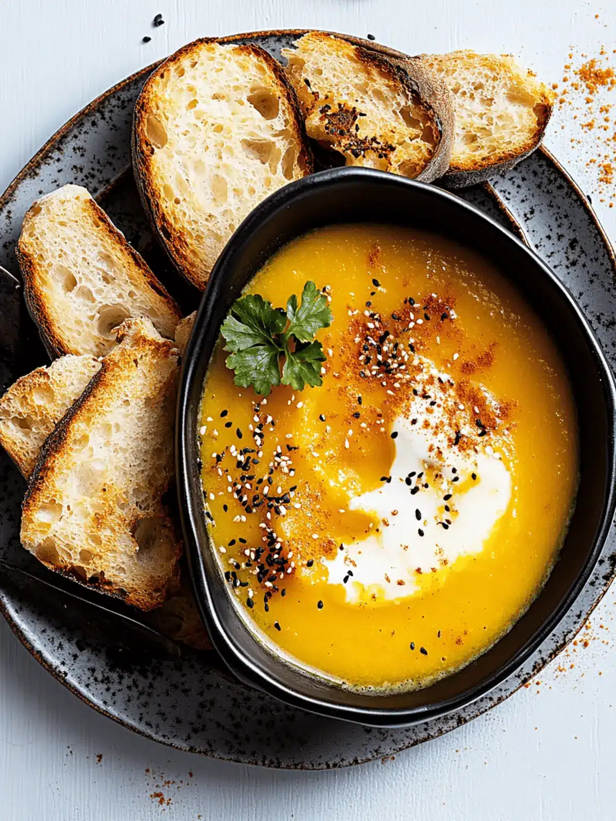 Creamy Miso Pumpkin Soup