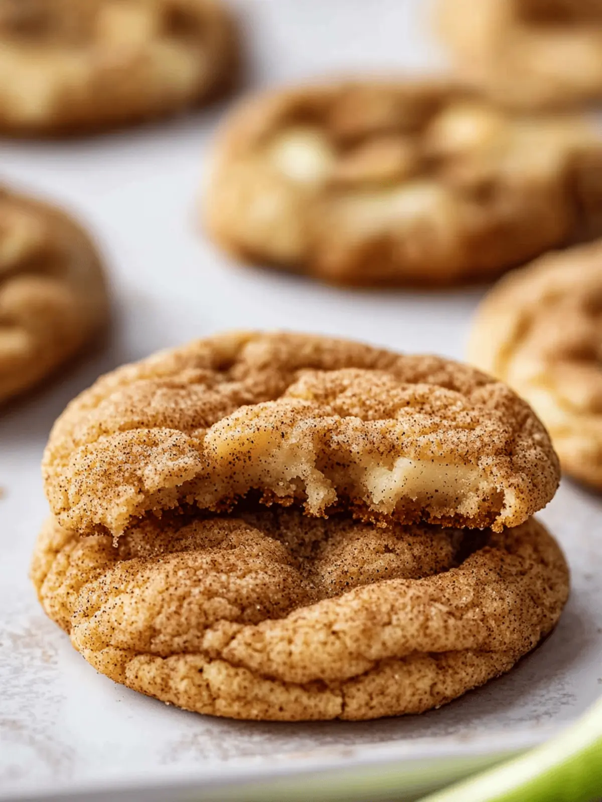 Quick Apple Cinnamon Snickerdoodle Cookies Your New Fall Favorite 5 Quick Apple Cinnamon Snickerdoodle Cookies