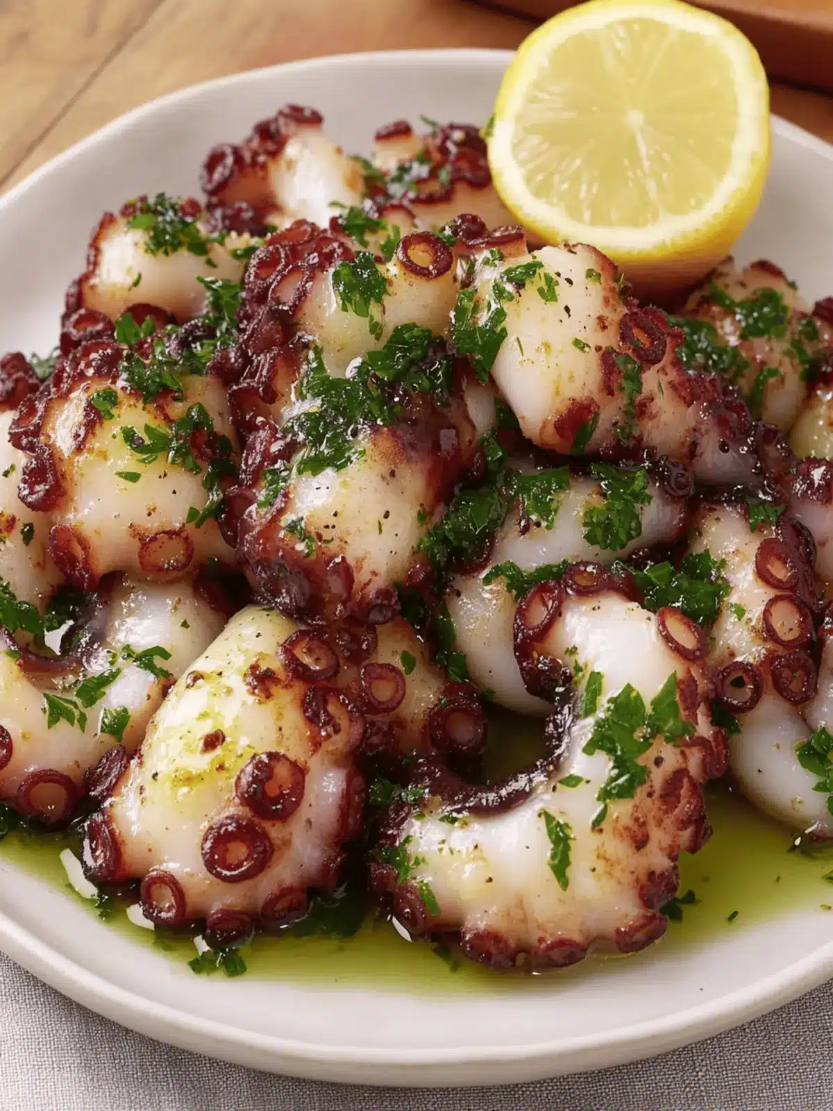 Boiled Octopus