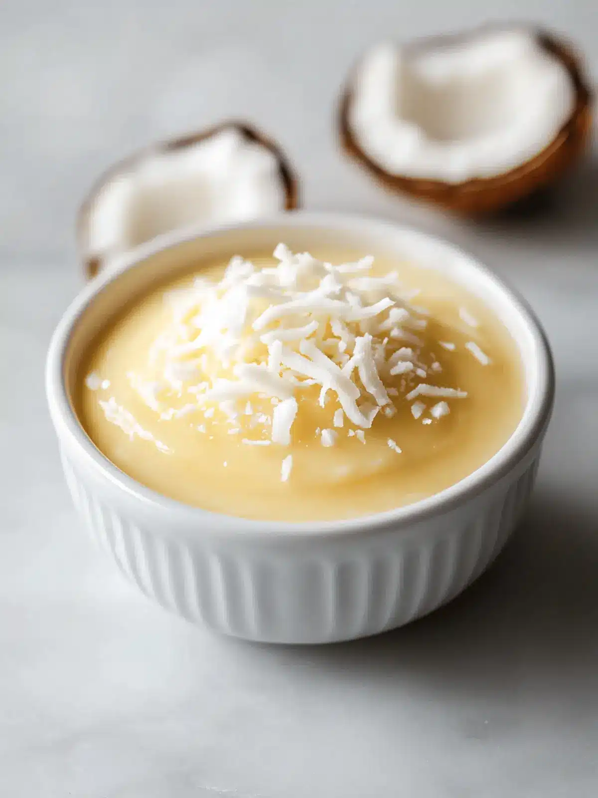 Irresistibly Creamy Coconut Pudding for Your Sweet Escape 3 Coconut Pudding