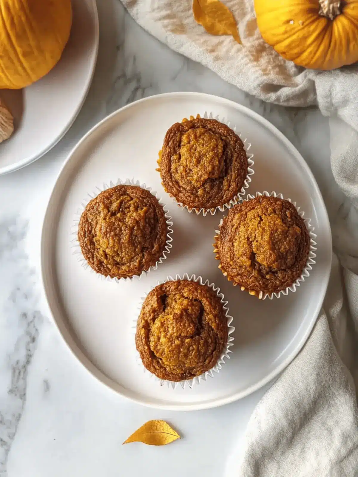 Healthy Pumpkin Muffins (Almond Flour)
