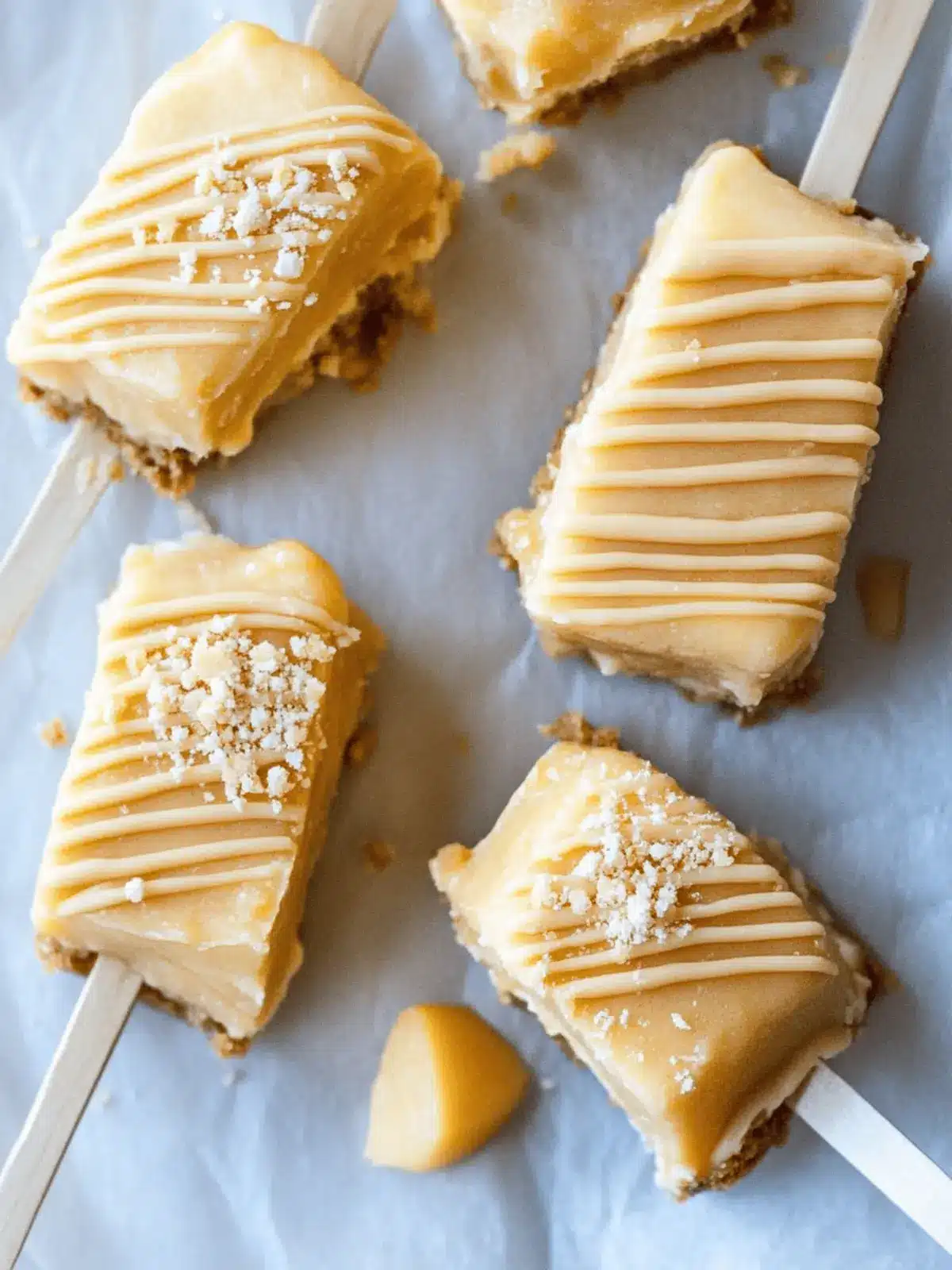 Salted Butterscotch Apple Pie Cheesecake Bars