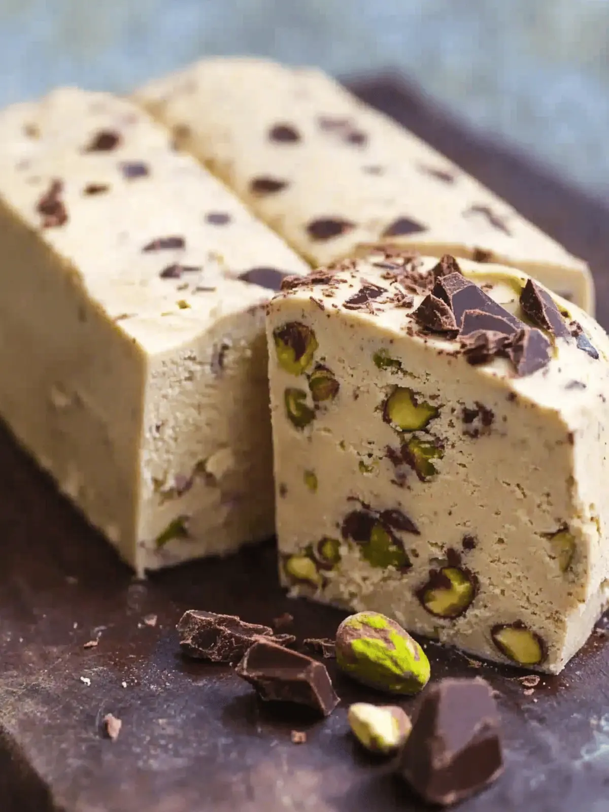 Chocolate Pistachio Semifreddo: Your New Favorite No-Churn Delight 2 Chocolate Pistachio Semifreddo