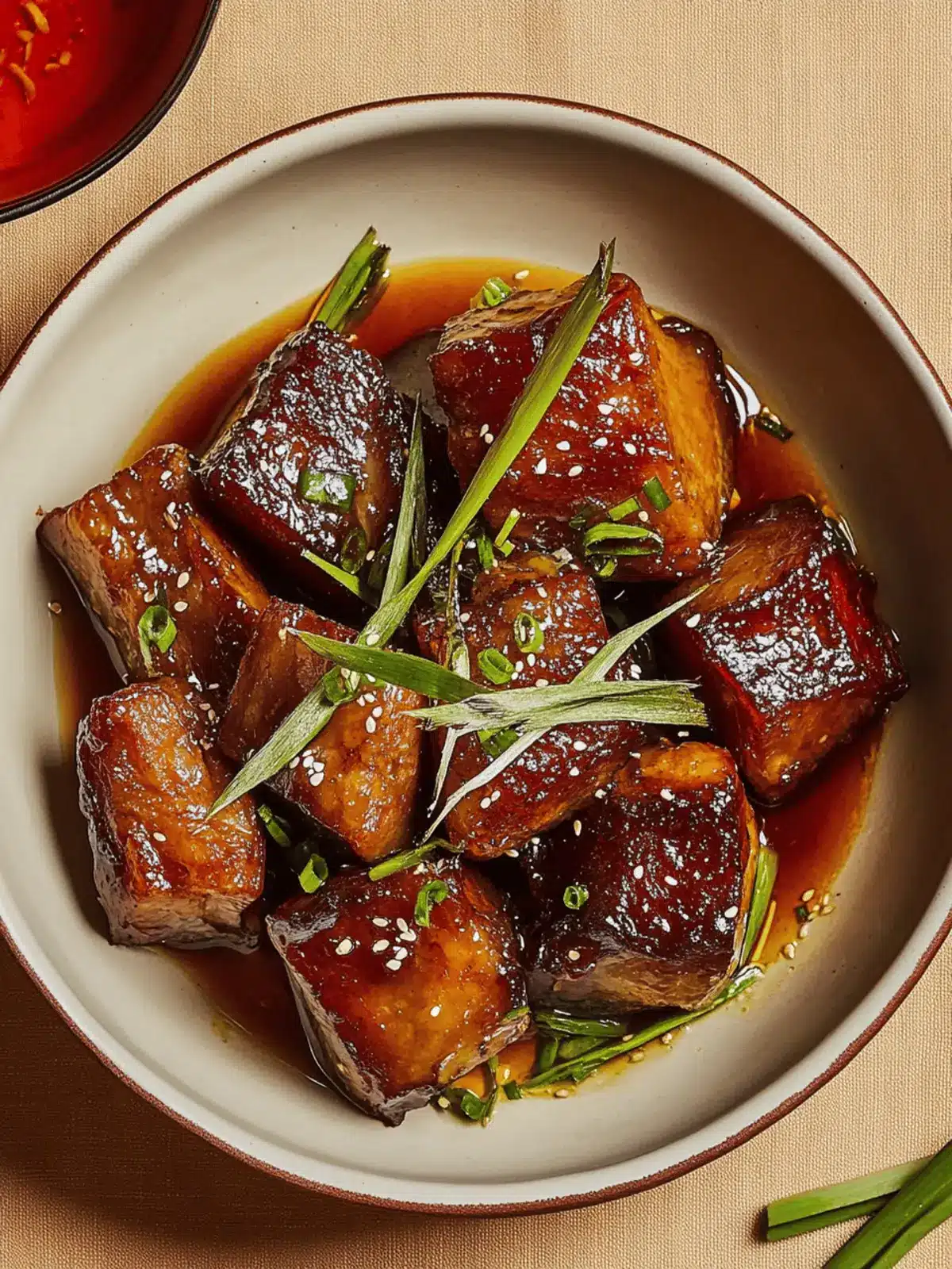 Sake-and-Soy-Braised Pork Belly