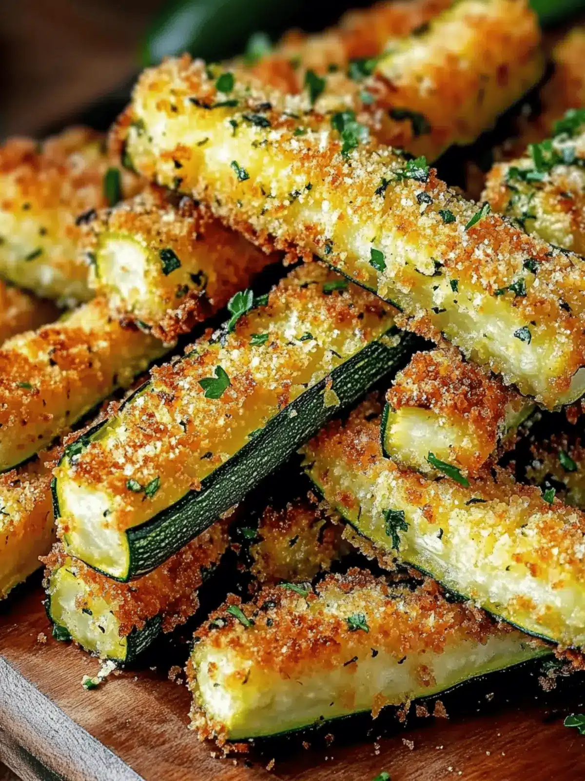 Zesty Baked Zucchini Sticks