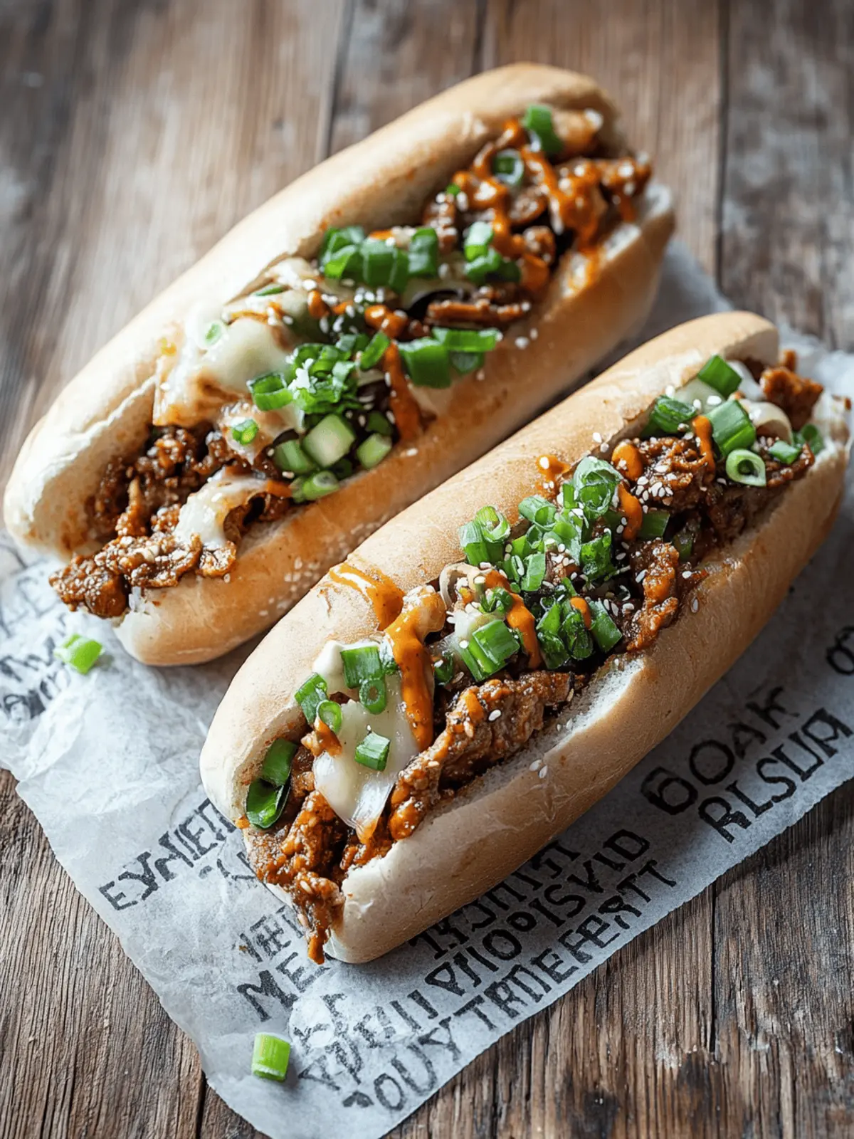 Philly Style Bulgogi Cheesesteak