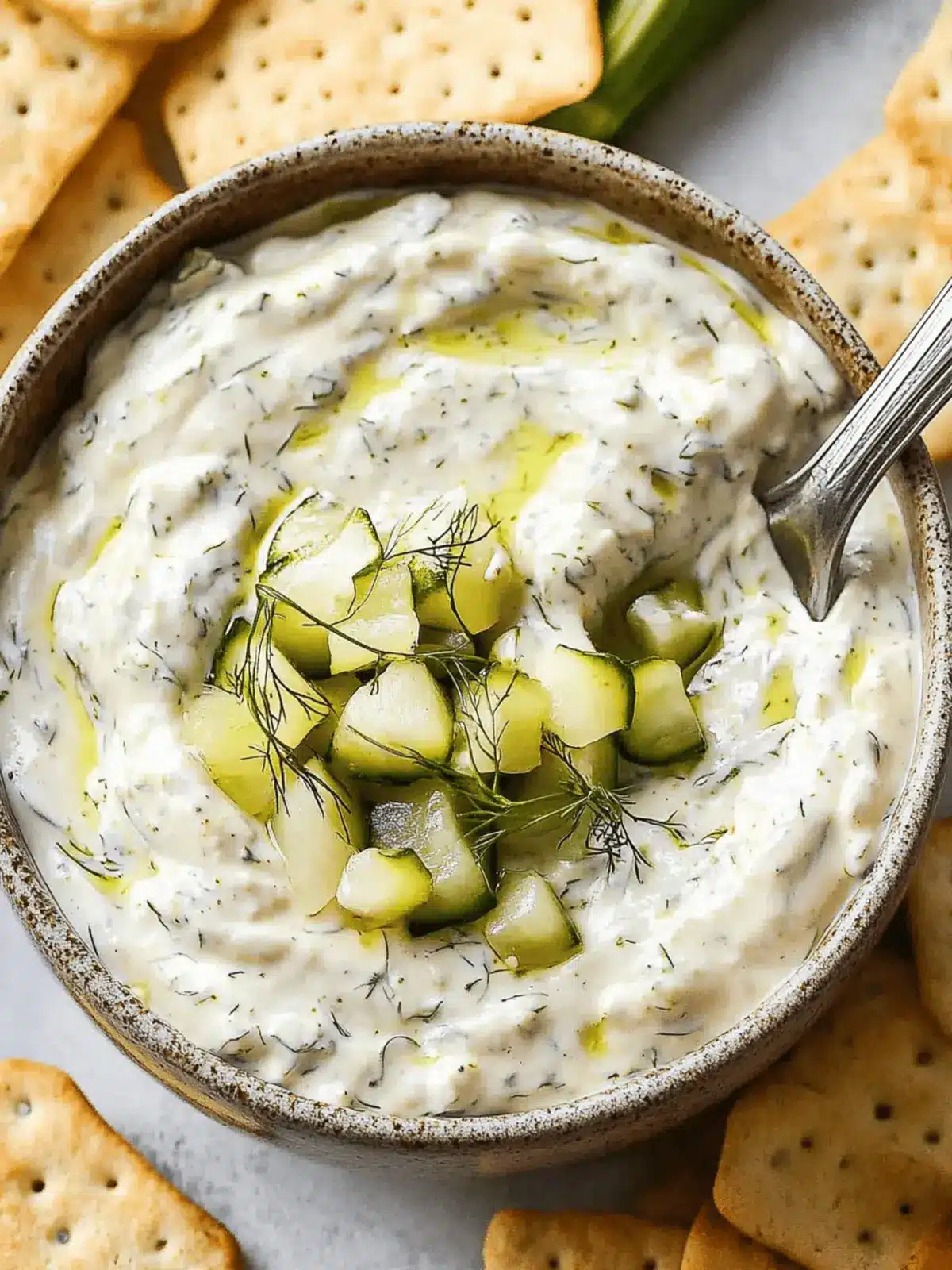 Creamy Dairy Free Dill Pickle Dip for Your Next Potluck 2 Dairy Free Dill Pickle Dip