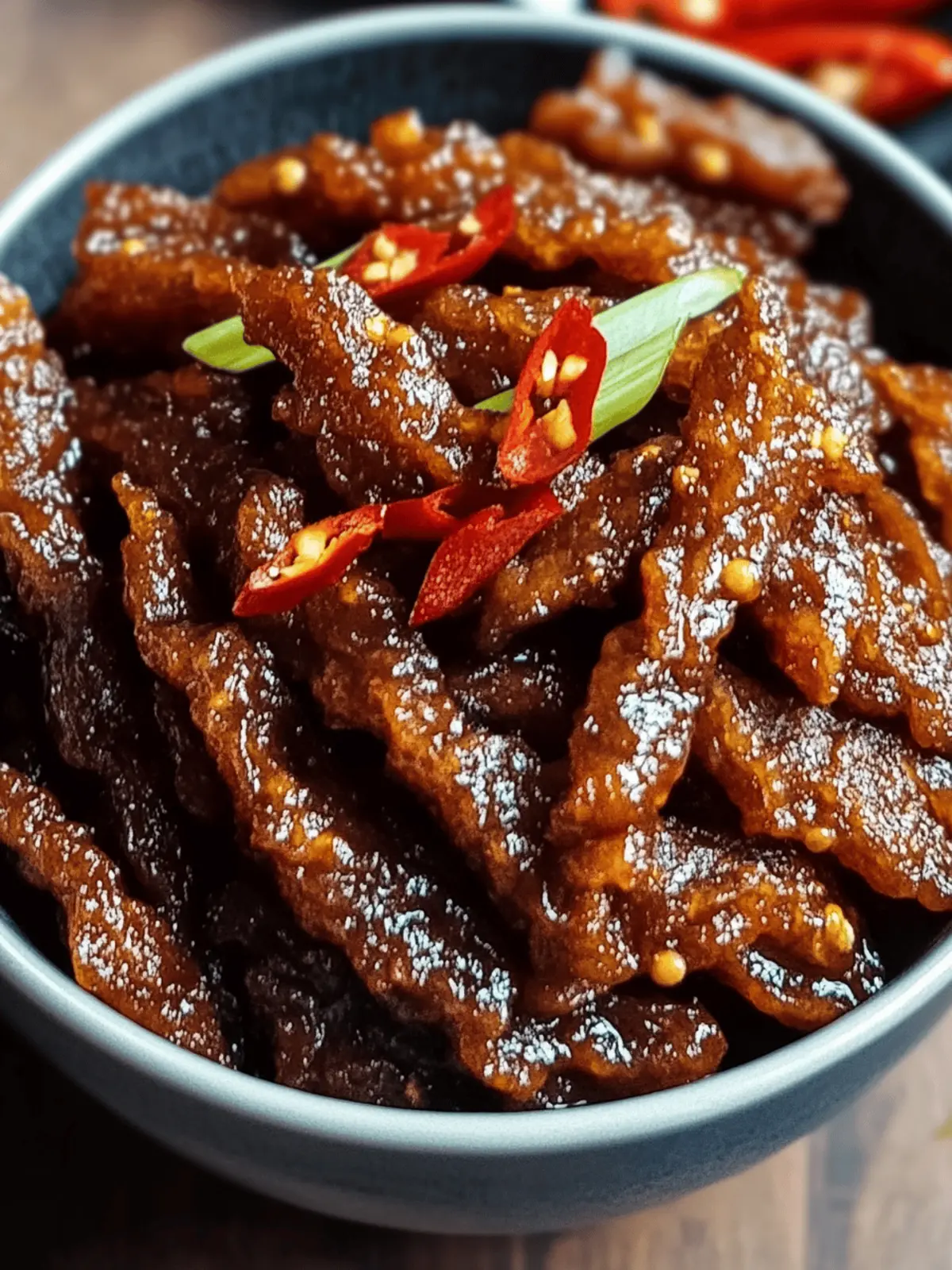 Crispy Chilli Beef