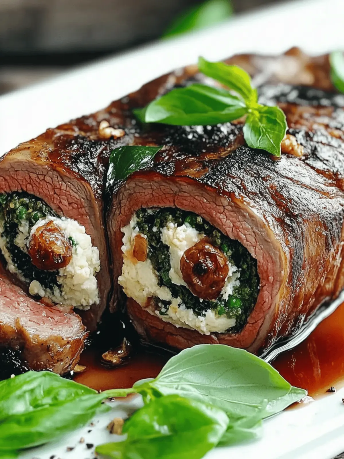 Stuffed Flank Steak