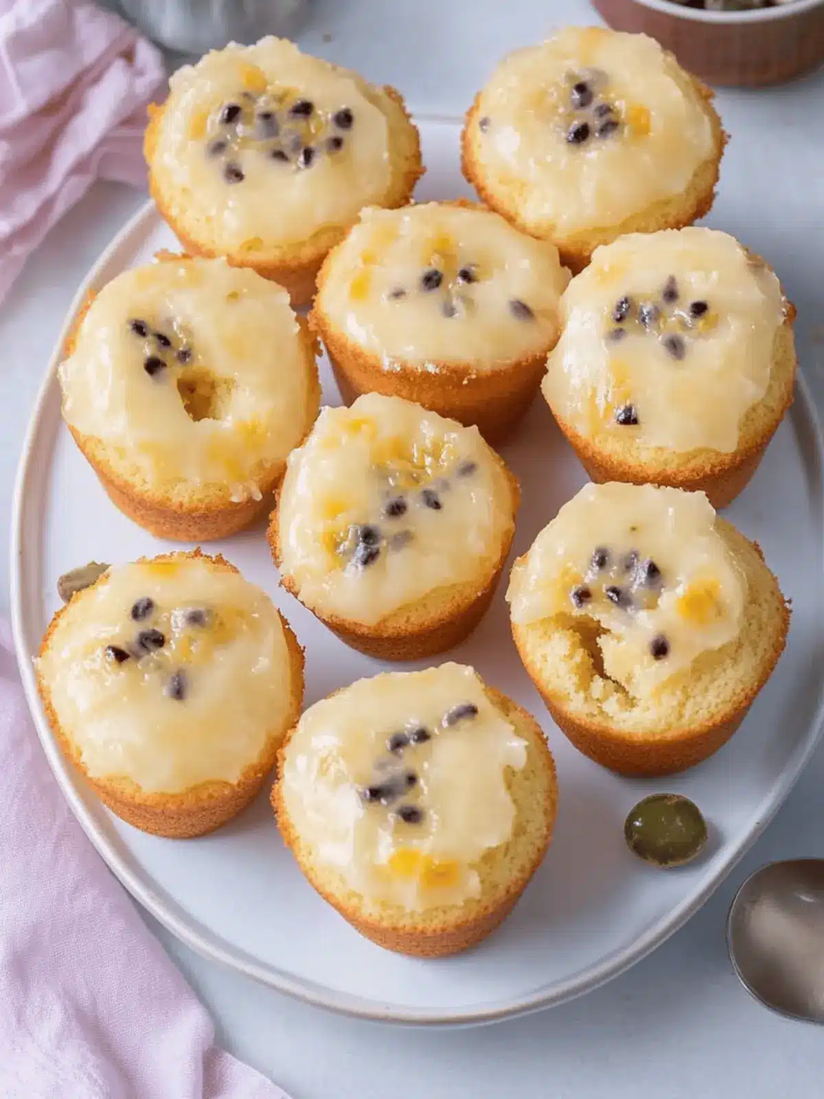 Passionfruit Pound Cake Muffins That Brighten Your Day 5 Passionfruit Pound Cake Muffins