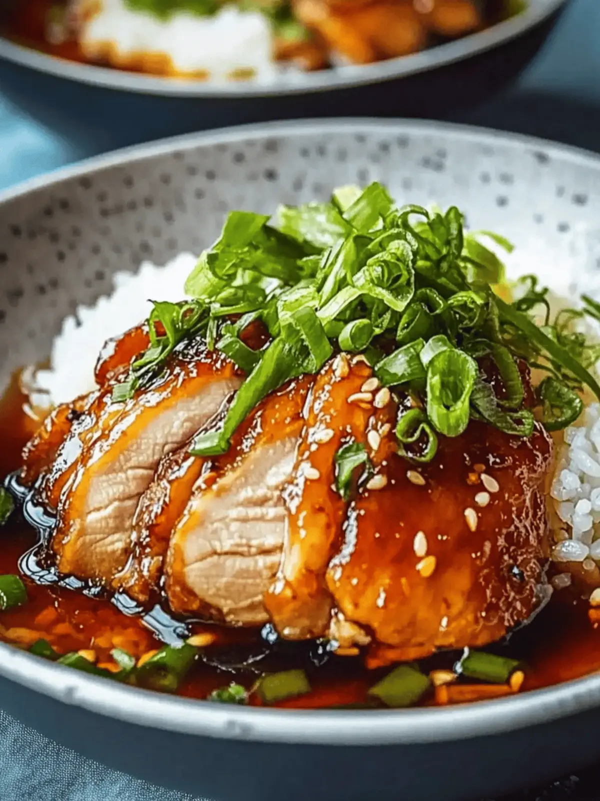 Caramelised Soy Chicken in Garlic Ginger Broth with Rice Magic 2 Caramelised Soy Chicken in Garlic Ginger Broth with Rice