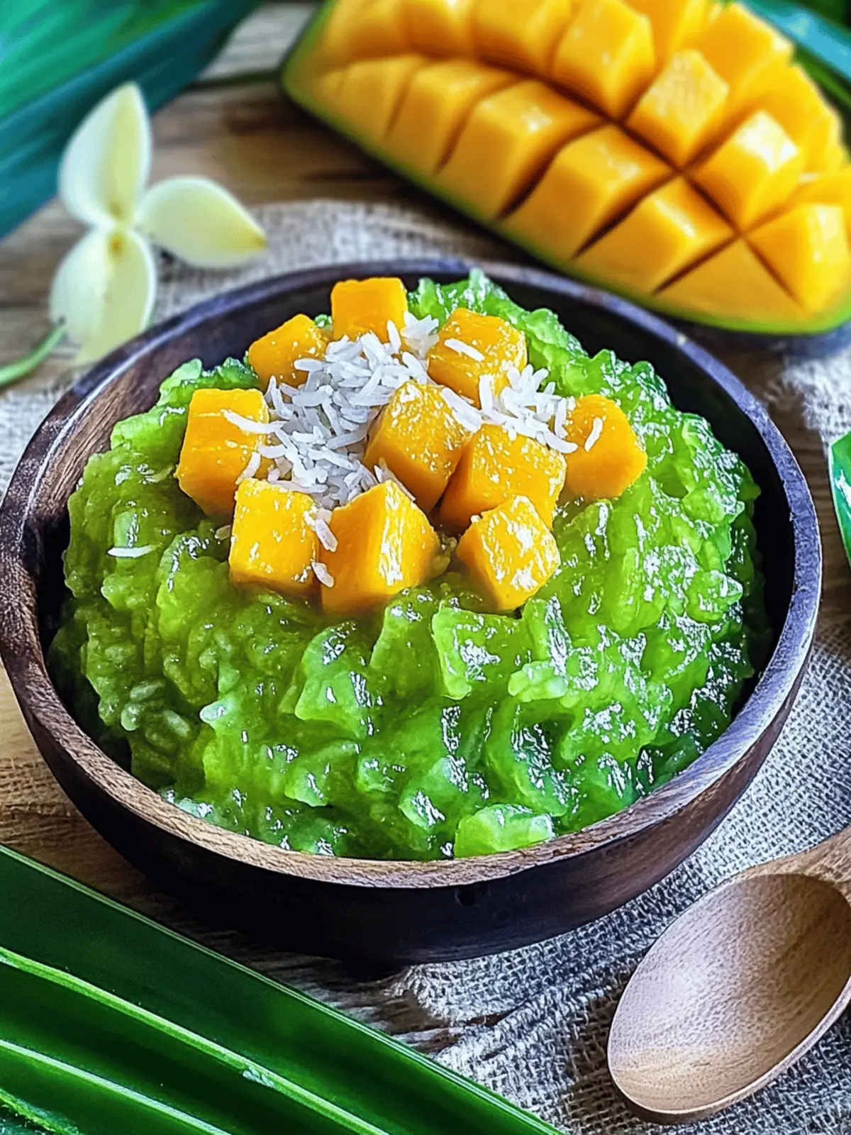 Mango Sticky Rice Dessert