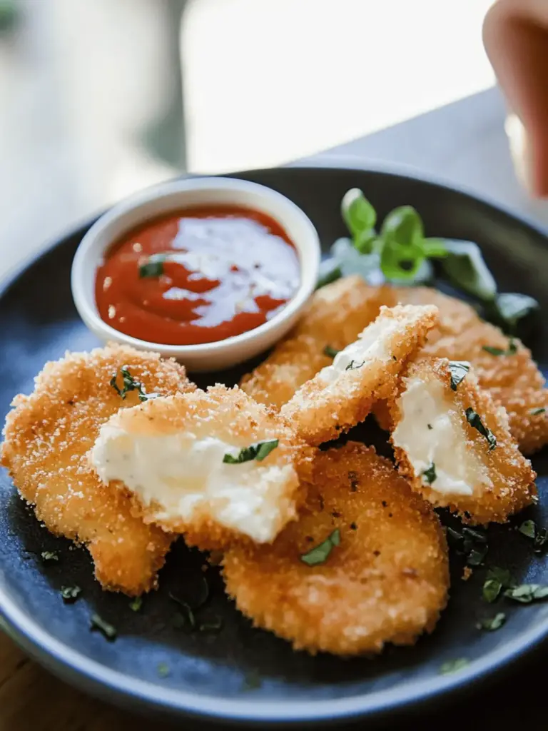 Blackstone Fried Mozzarella
