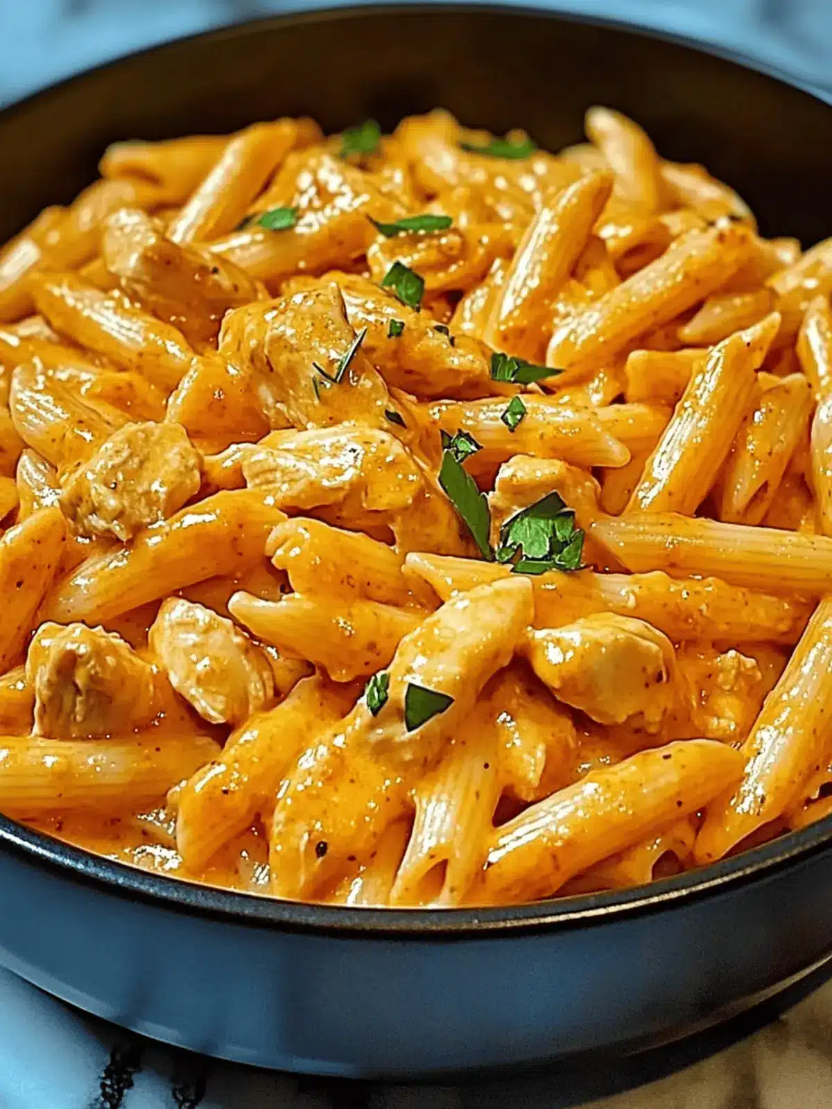 One-Pot Smoky Chipotle Cheesy Chicken Pasta