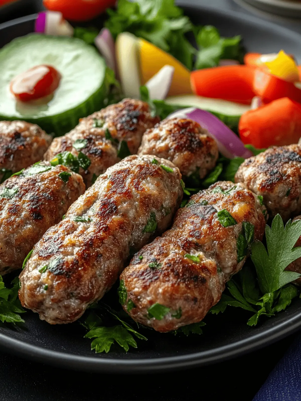 Middle Eastern Kofta Kebabs: Flavors That Ignite Your Grill 3 Middle Eastern Kofta Kebabs