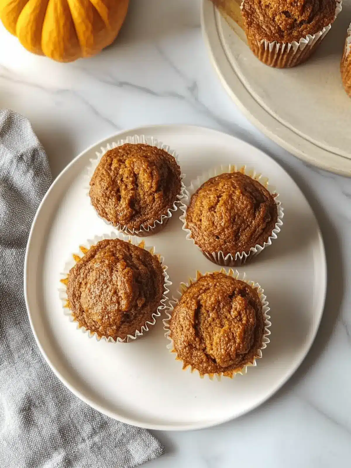 Healthy Pumpkin Muffins (Almond Flour)