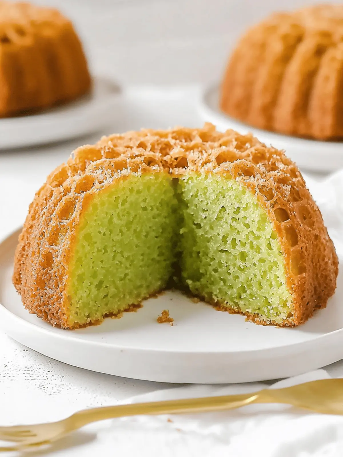 Vietnamese Honeycomb Cake