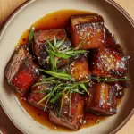 Sake-and-Soy-Braised Pork Belly