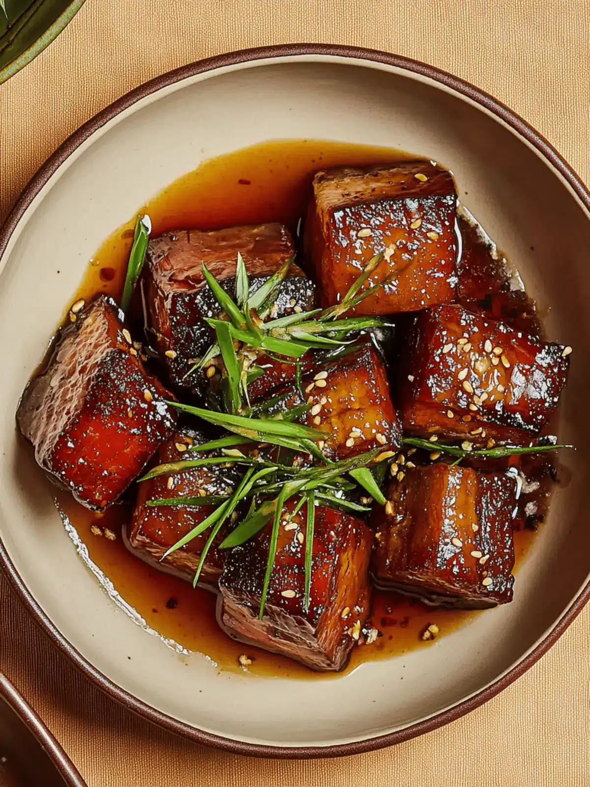 Sake-and-Soy-Braised Pork Belly