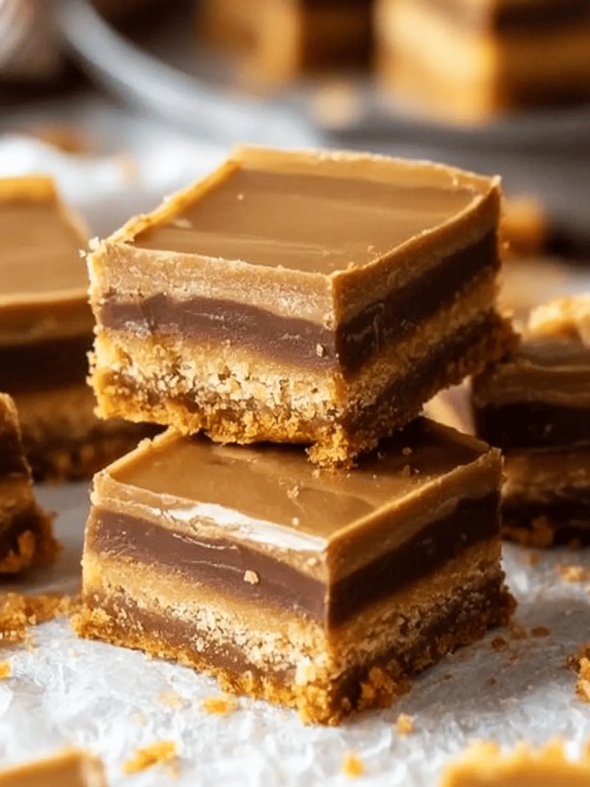 Biscoff Millionaires Shortbread