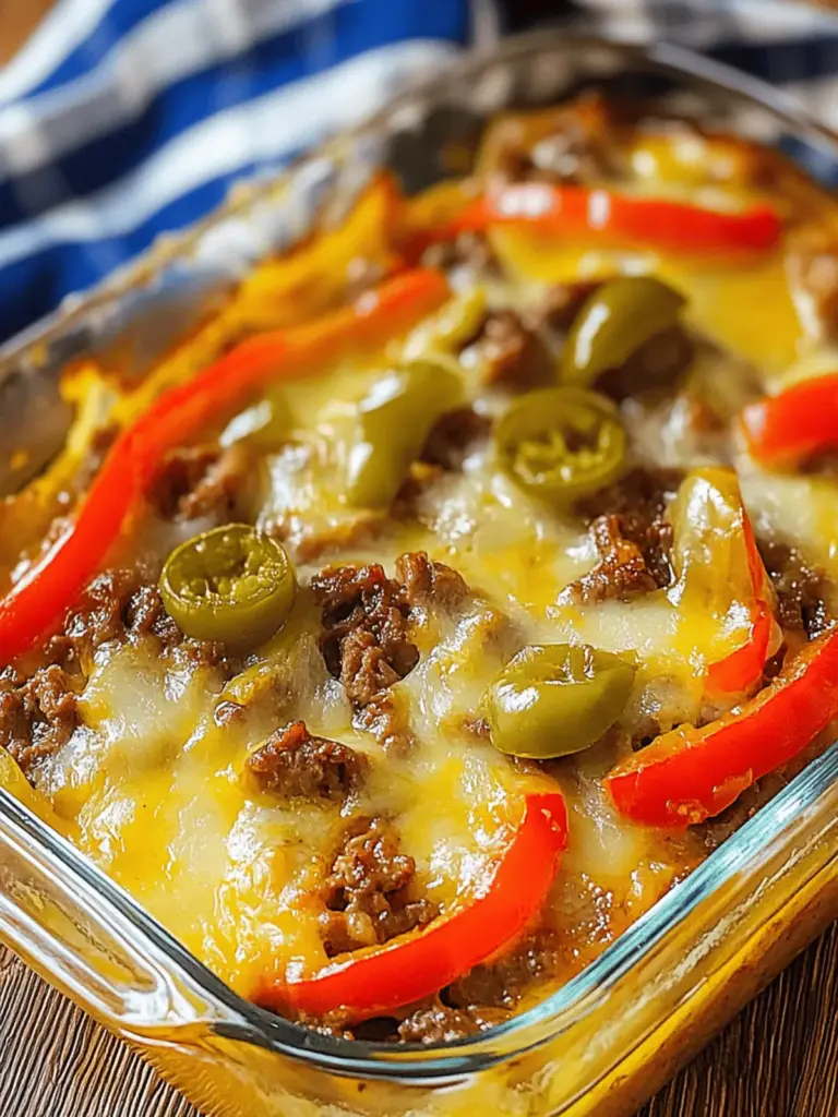 Southern Five Layer Beef Casserole