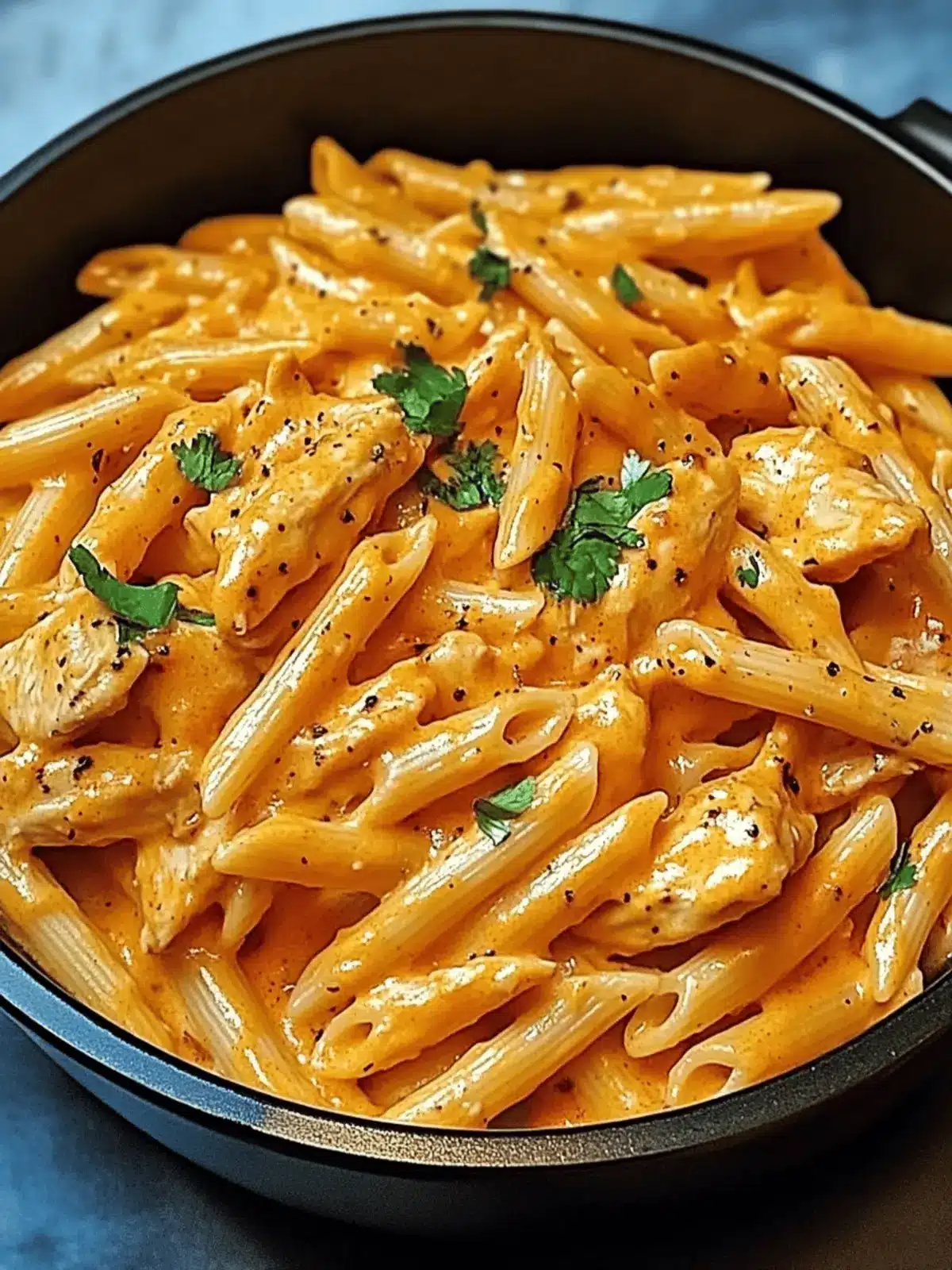 One-Pot Smoky Chipotle Cheesy Chicken Pasta