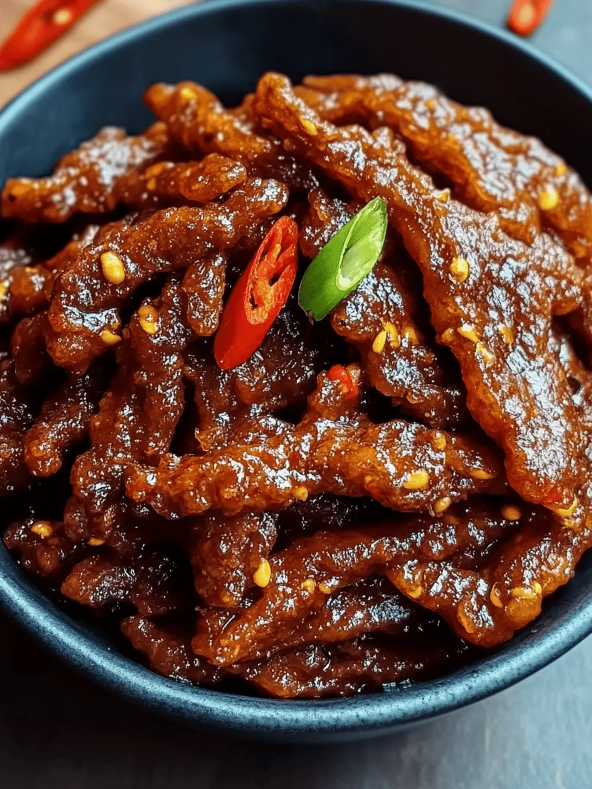 Crispy Chilli Beef