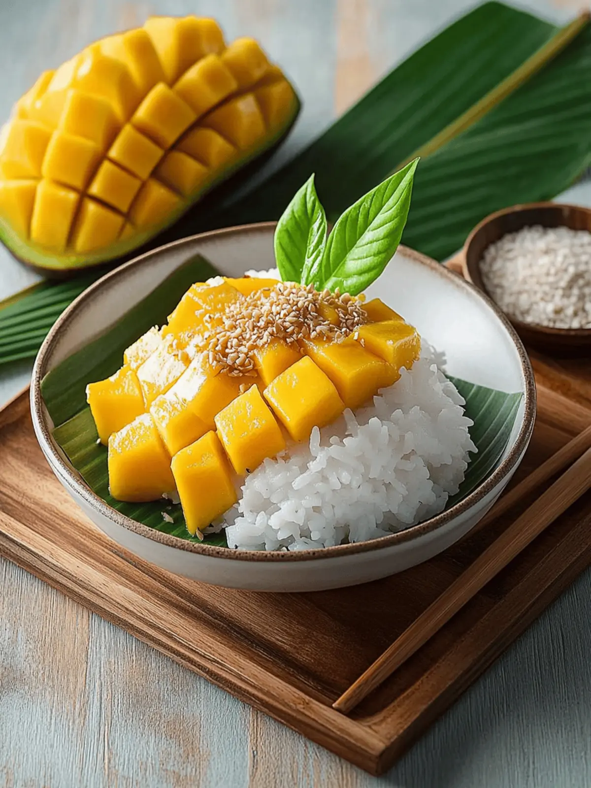 Thai Mango Sticky Rice