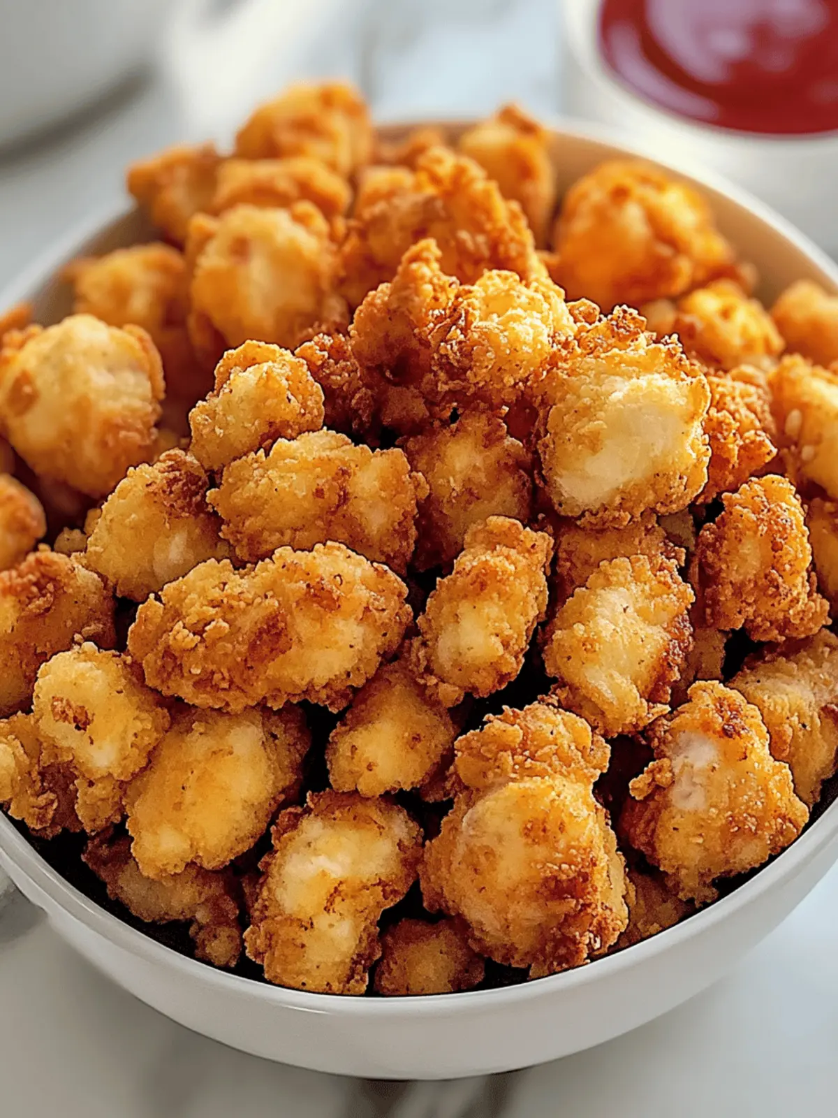 Homemade Popcorn Chicken