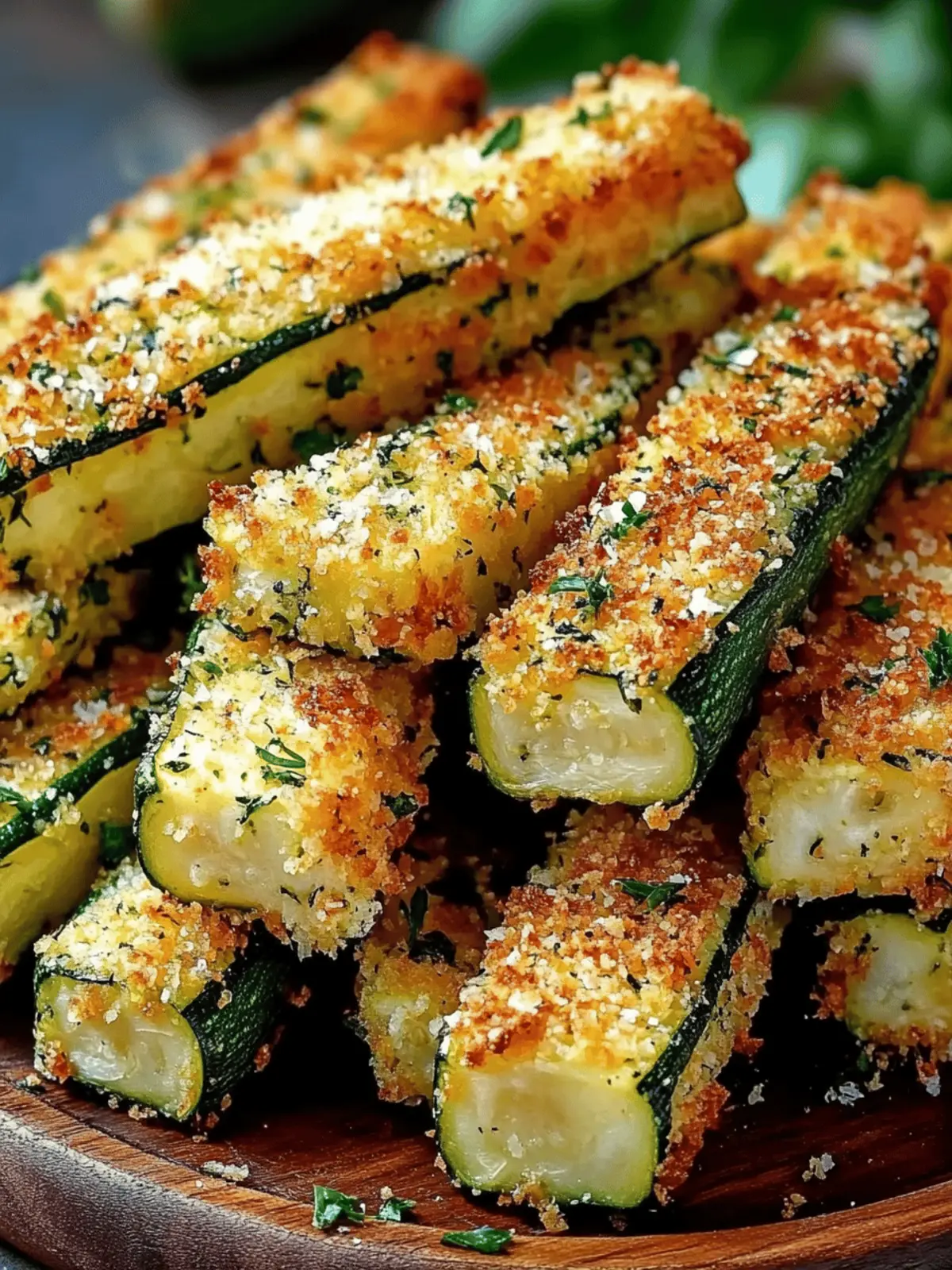 Zesty Baked Zucchini Sticks