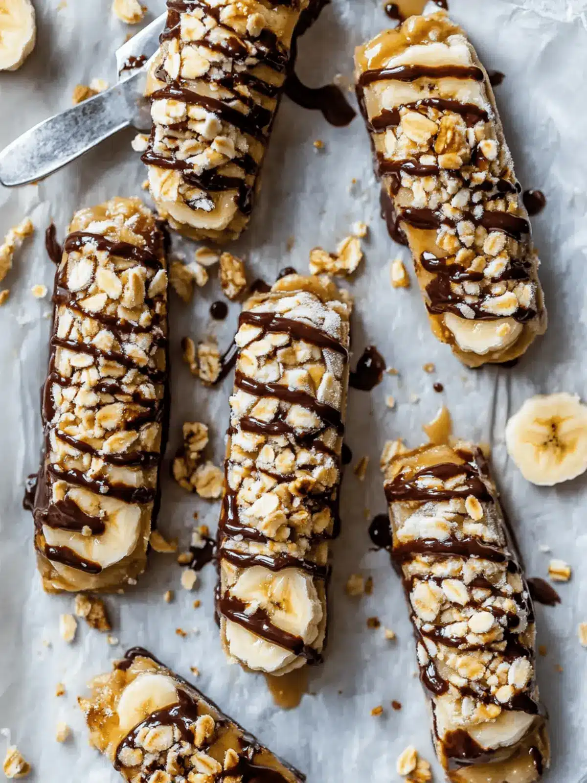Irresistibly Easy Frozen Banana Snack Bars for Guilt-Free Treats 2 Frozen Banana Snack Bars