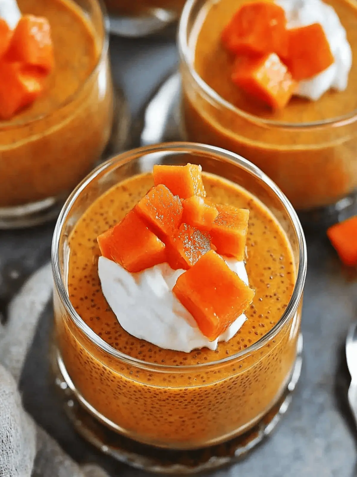 Papaya Chia Pudding