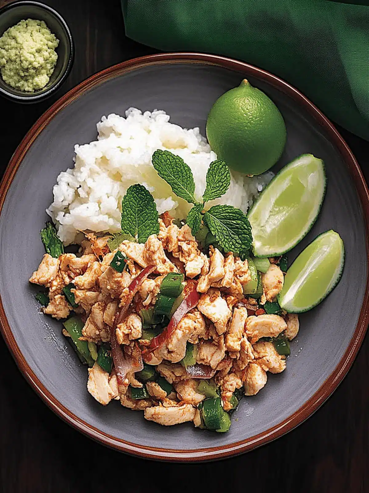 Spicy Thai Chicken Laab Salad for Refreshing Summer Flavors 2 Thai Chicken Laab